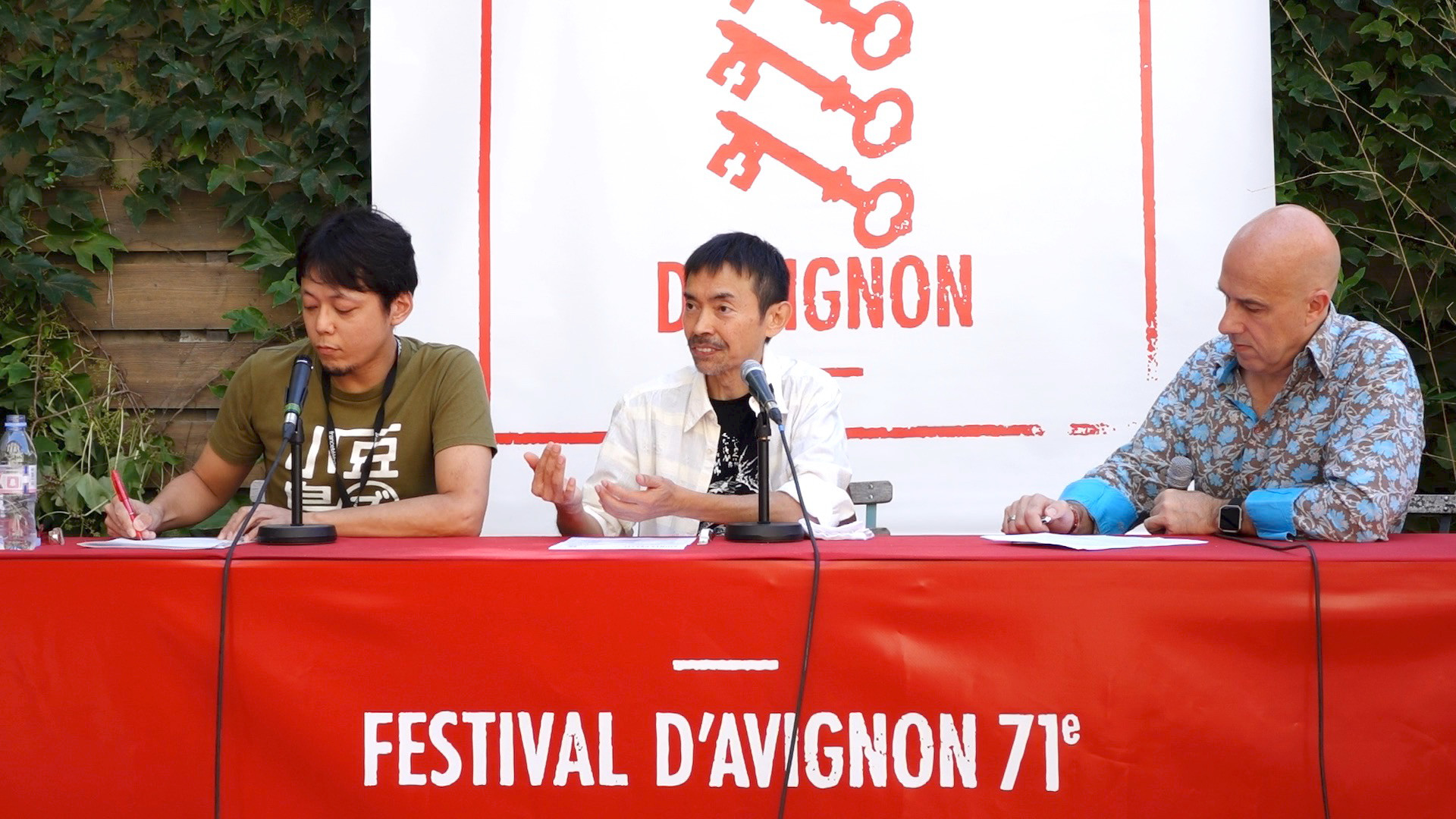 Vidéo Satoshi Miyagi pour "Antigone"