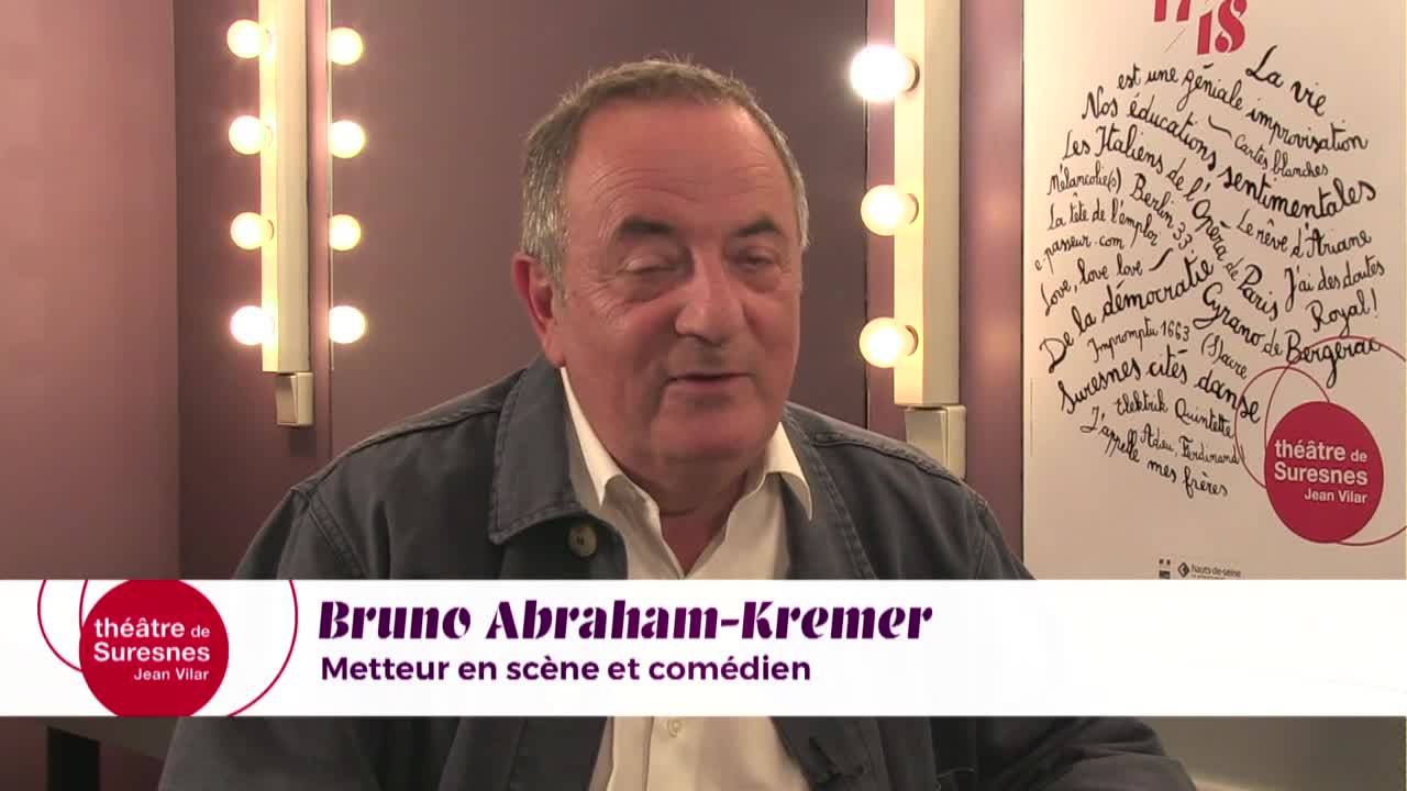 Vidéo "La Vie est une géniale improvisation" - Entretien avec Bruno Abraham-Kremer