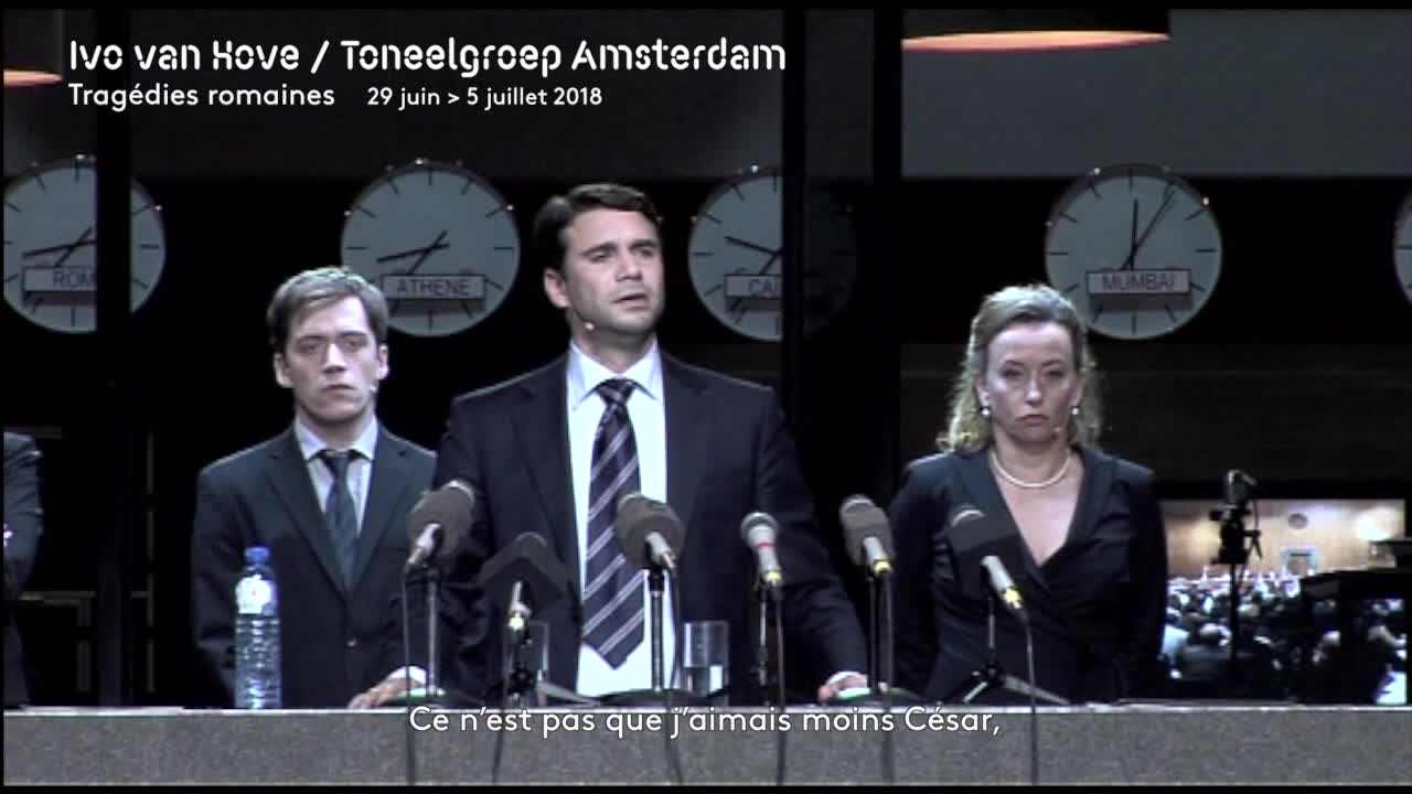 Vidéo "Tragédies romaines", Ivo van Hove - Teaser