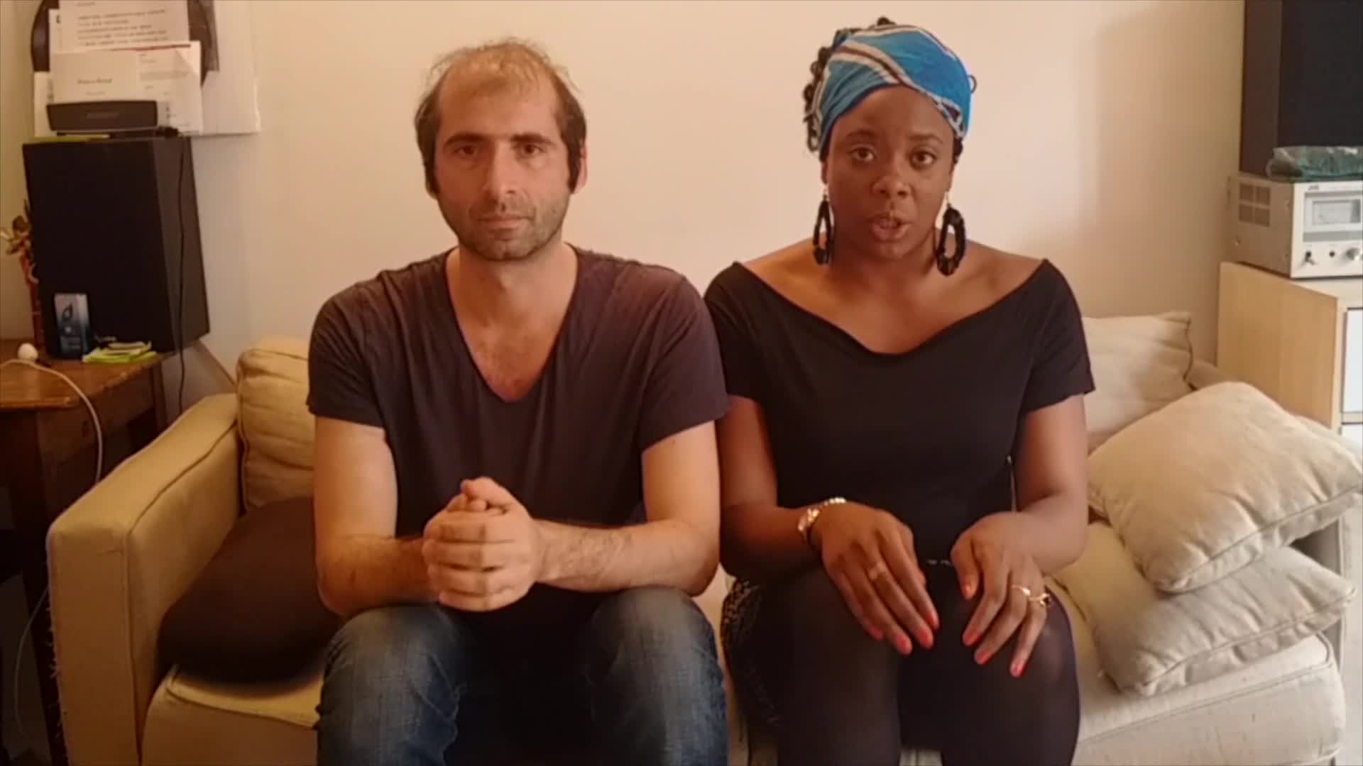 Vidéo "Portrait de Ludmilla en Nina Simone" - Ludmilla Dabo/David Lescot, répétition