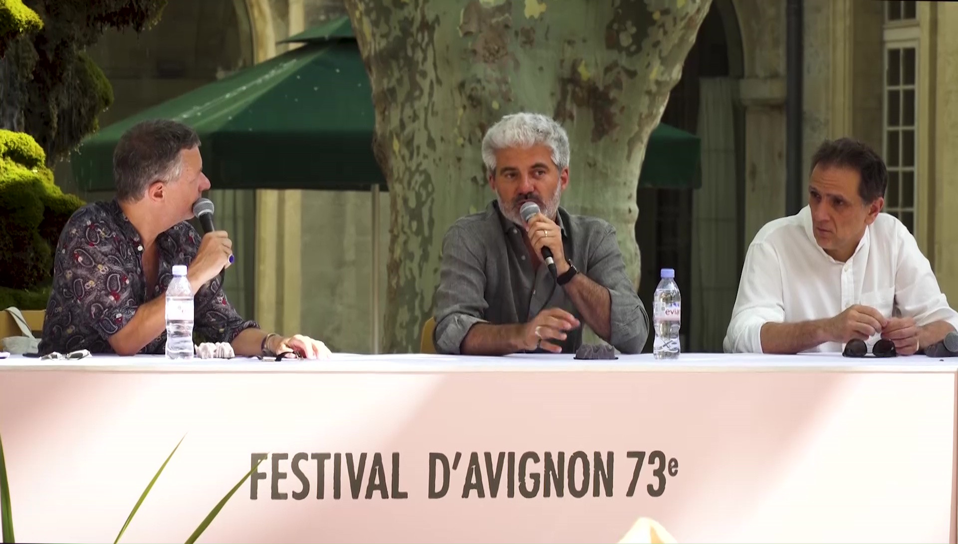 Vidéo Roland Auzet et Laurent Gaudé pour "Nous, l'Europe, Banquet des peuples"