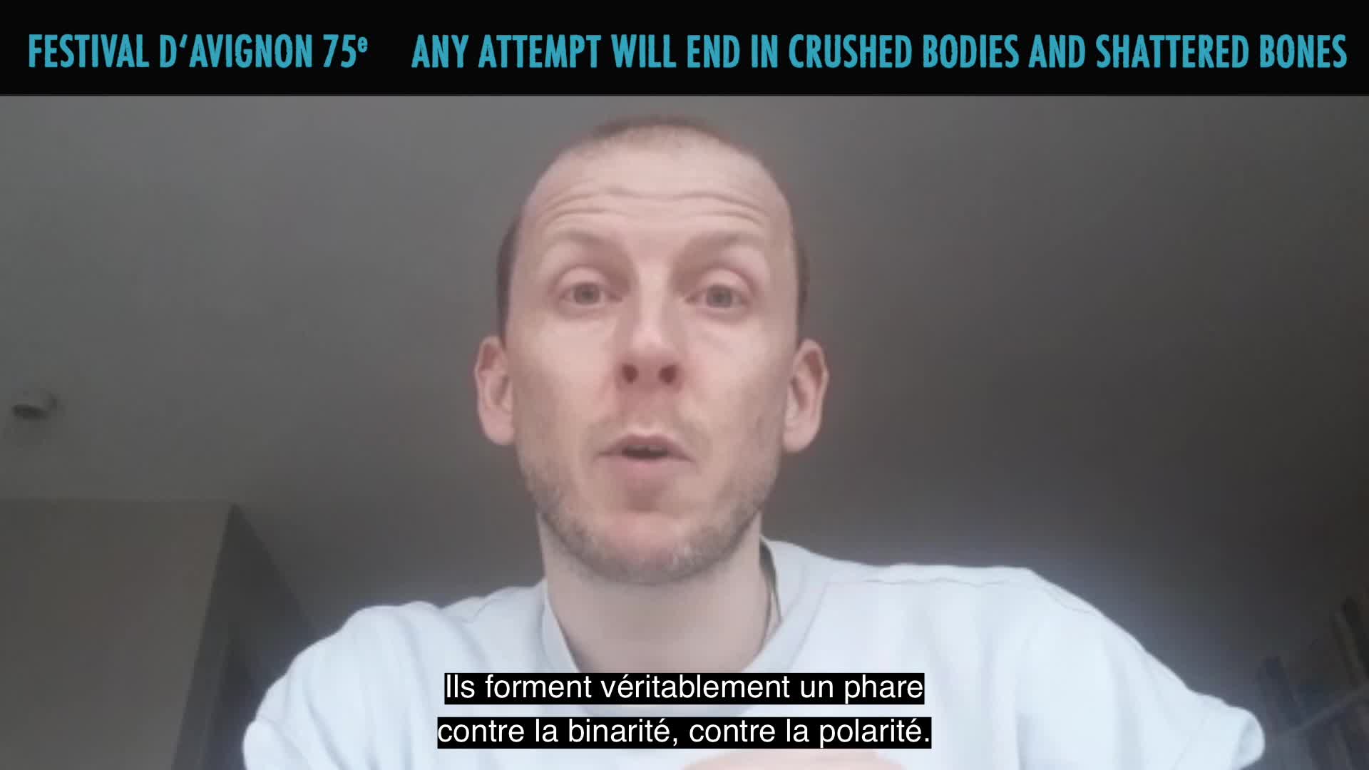 Vidéo Jan Martens présente "Any attempt will end in crushed bodies and shattered bones"