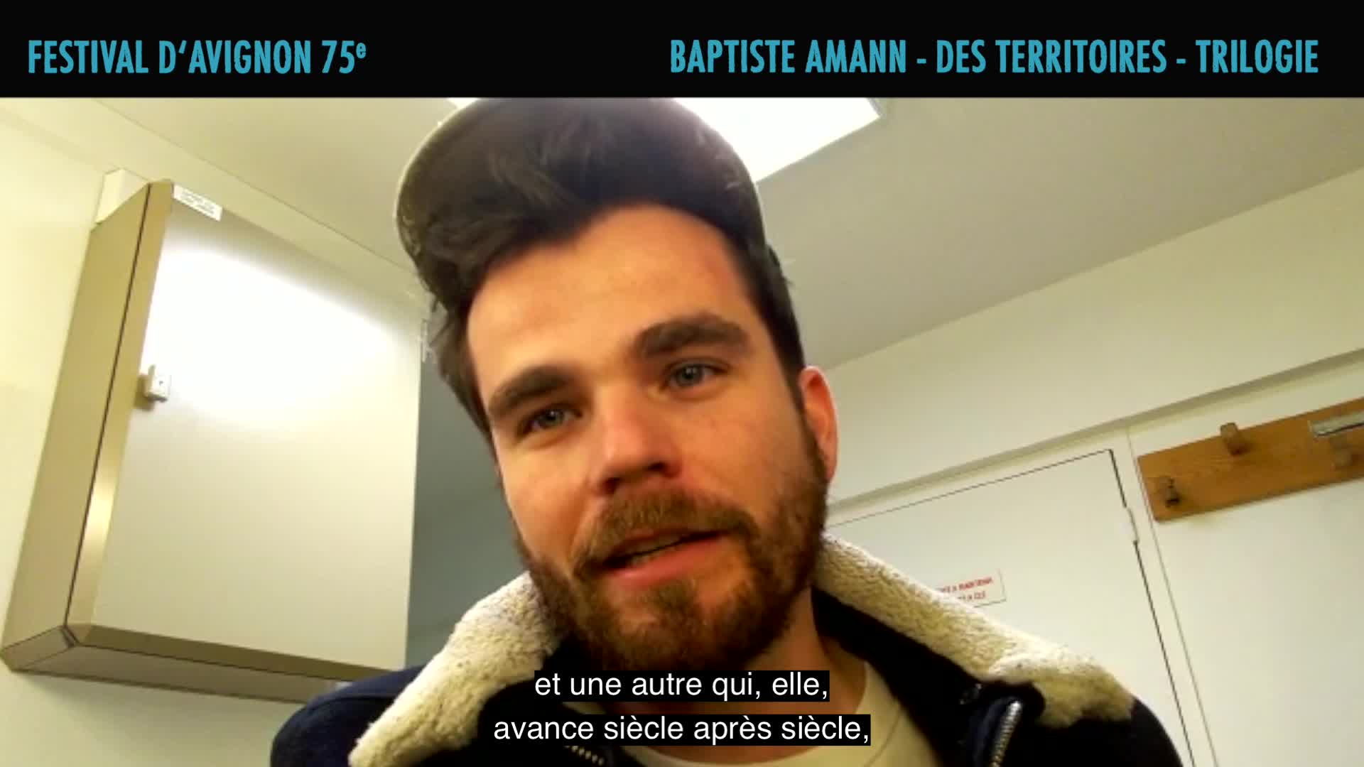 Vidéo Baptiste Amann présente "Des territoires - Trilogie"