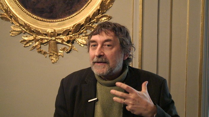 Image de la vidéo J.-P. Siméon / Le contexte artistique de "Philoctète"