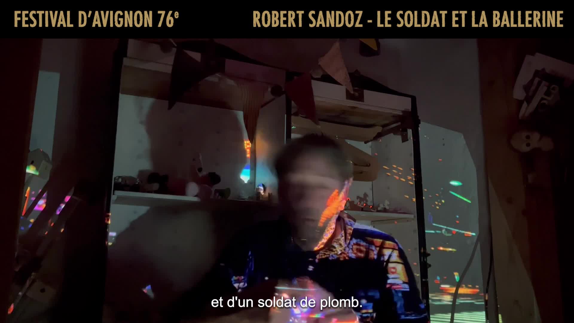 Vidéo Robert Sandoz présente "Le soldat et la ballerine"
