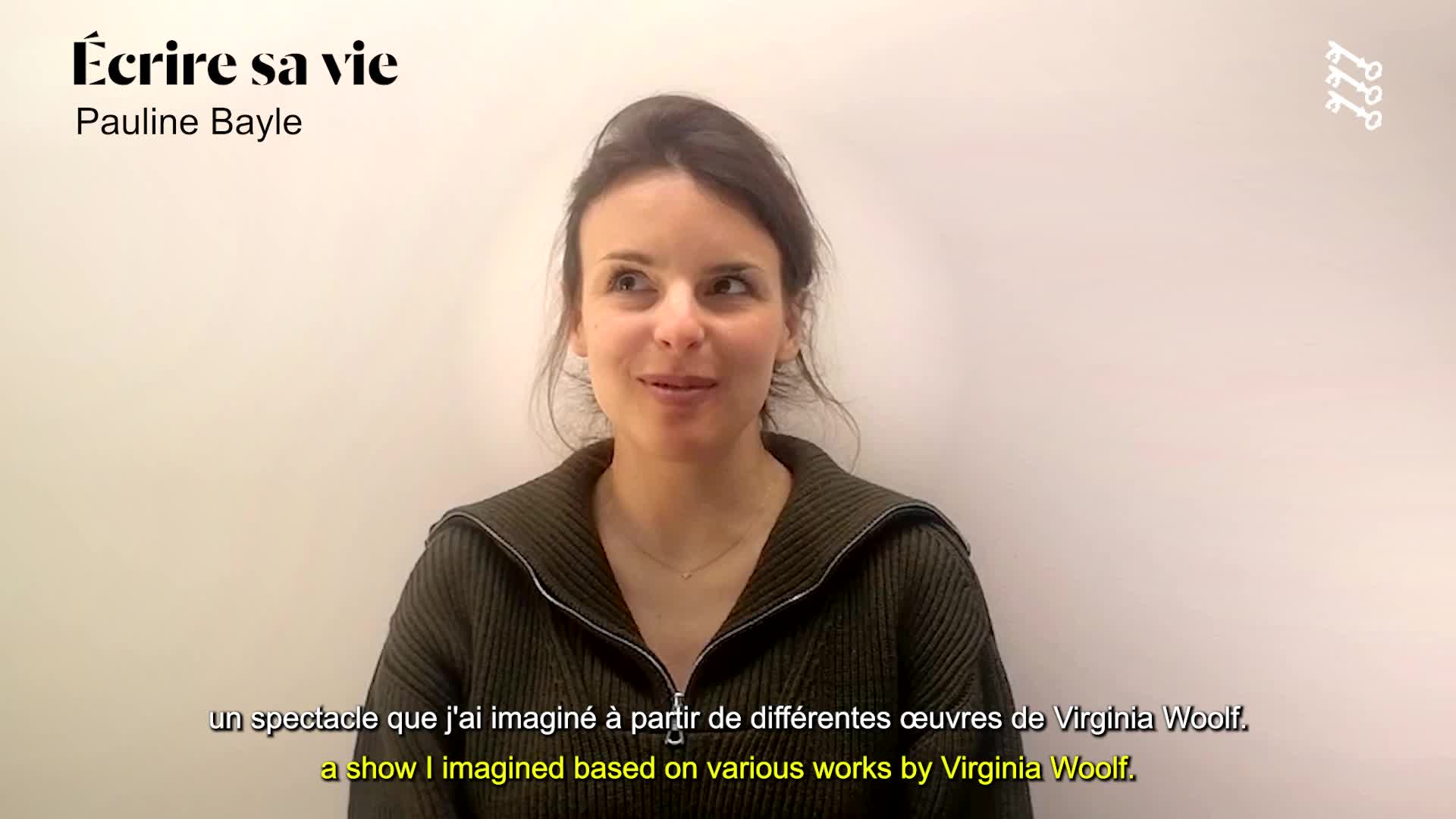 Vidéo Entretien avec Pauline Bayle pour "Écrire sa vie"