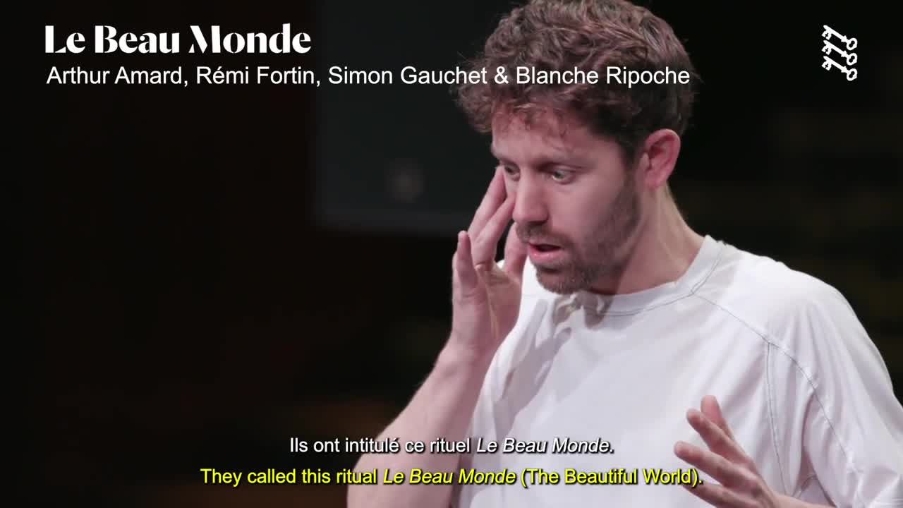Vidéo Arthur Amard, Rémi Fortin, Simon Gauchet et Blanche Ripoche présentent "Le Beau Monde"
