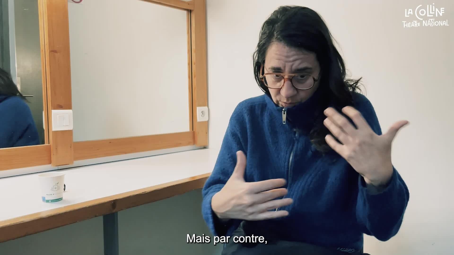 Vidéo "Ils nous ont oubliés" à La Colline - entretien avec Séverine Chavrier