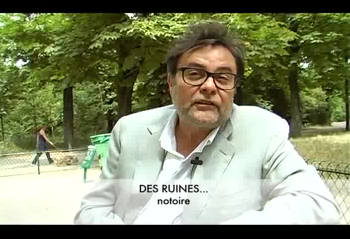 Vidéo "Des ruines ....", présentation par Thierry Bedard