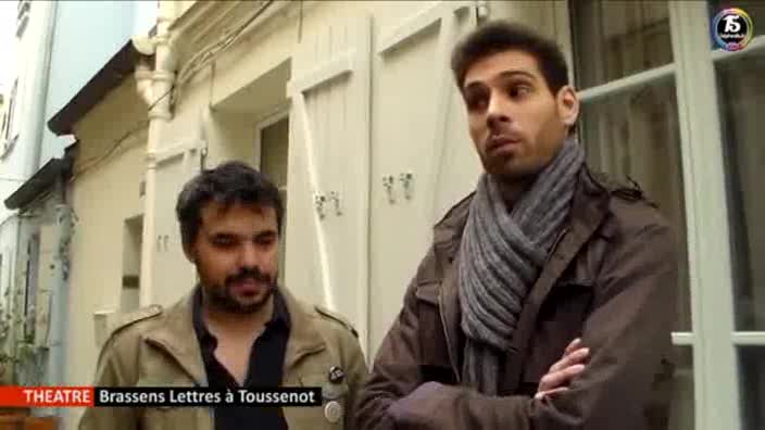 Vidéo "Brassens, lettres à Toussenot" - Entretien avec les créateurs du spectacle