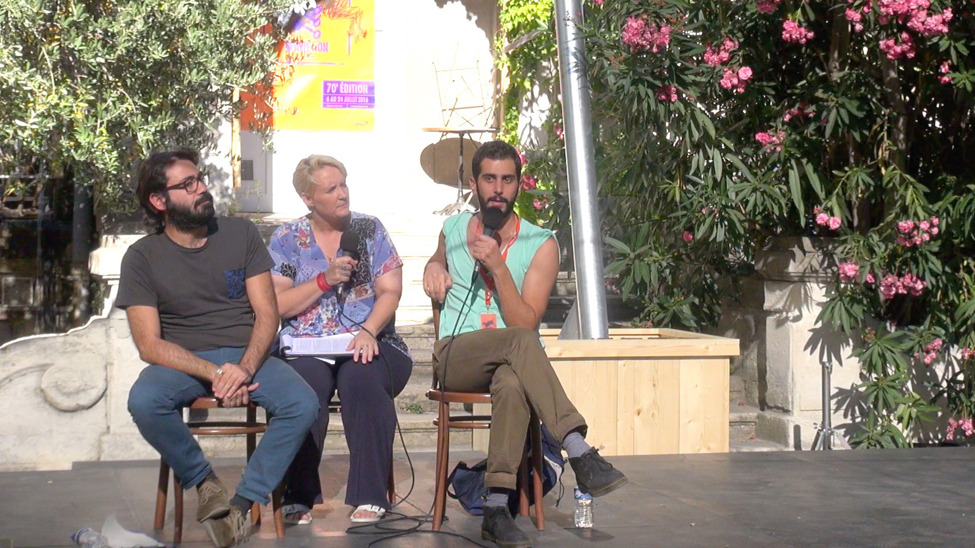 Vidéo "Fatmeh", dialogue artistes-spectateurs