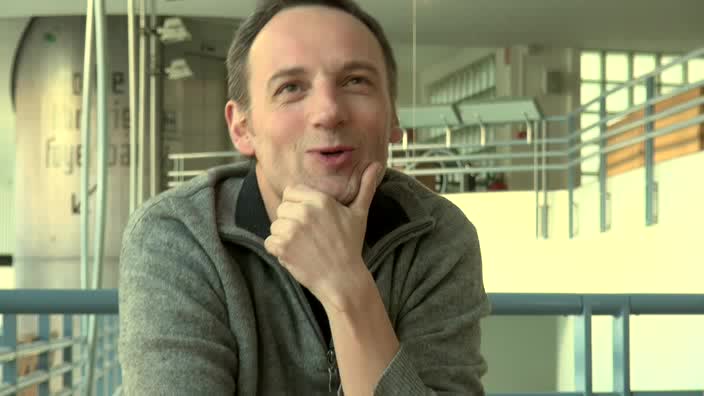 Image de la vidéo François Begaudeau, "L'écriture au jour le jour"