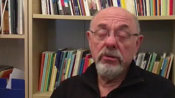 Image de la vidéo Michel Simonot, "Le premier texte de théâtre"
