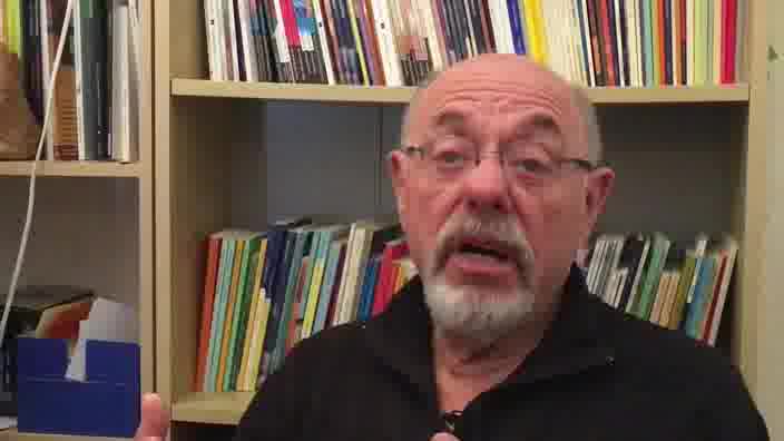 Image de la vidéo Michel Simonot, "L'appropriation du texte"