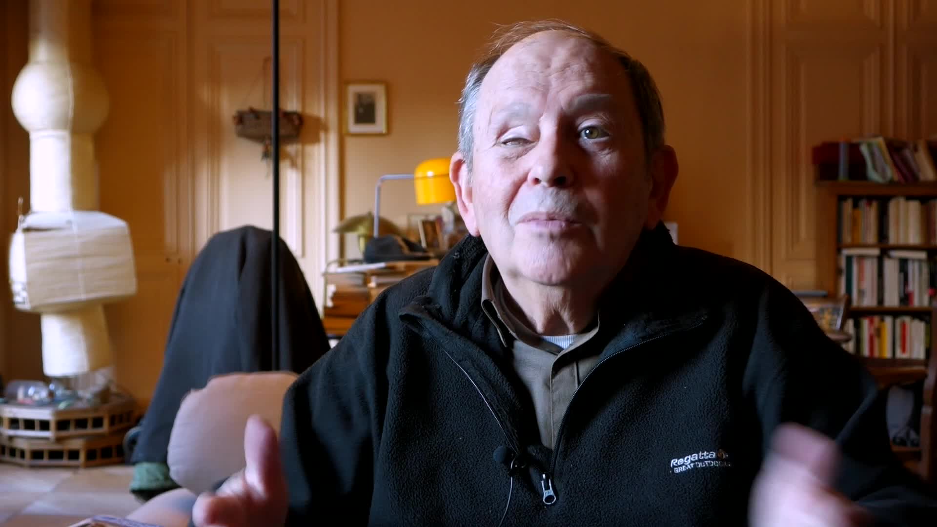 Image de la vidéo Jean-Claude Grumberg, "L'atelier", le personnage de Léon