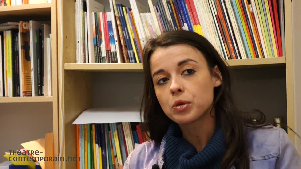Image de la vidéo Céline Delbecq, "L'écriture au jour le jour"