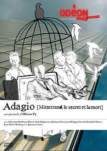 Couverture du dvd de Adagio [Mitterrand, le secret et la mort]