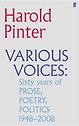 Various voices : sixty years of Prose, Poetry, Politics, 1948-2008