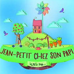 Illustration de Jean-Petit chez son Papi