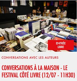 Illustration de Conversations à la maison Jean Vilar - Le Festival Côté Livre