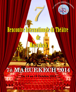 Illustration de 7è Rencontre Internationale de Théâtre de Marrakech 2014 MaRuekech
