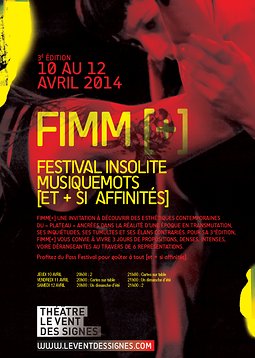 Illustration de Fimm[+] - Festival Insolite Musiquemots [Et + si affinités] 3°édition 2014