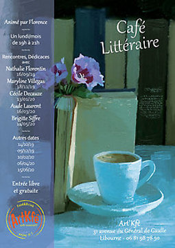 Illustration de Café Littéraire rencontre avec Cécile Decauze et Marion Guillon Riout