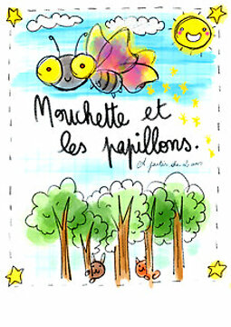Illustration de Mouchette et les papillons
