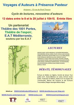 Illustration de Voyage d'auteurs à Présence Pasteur 2017, Avignon Off